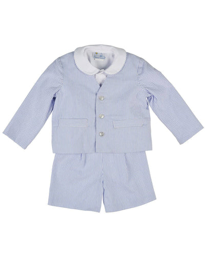Stripe Seersucker Eton Suit